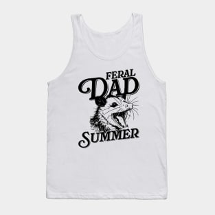 Opossum - Feral Dad Summer Tank Top